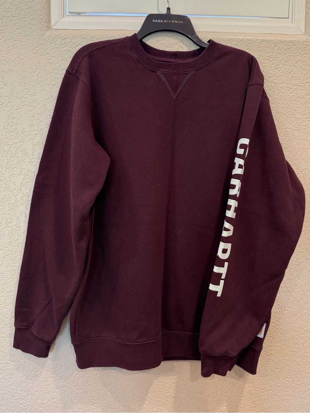 Carhartt Loose Fit Mid-weight Crewneck Logo Sleeve Graphic Sweatshirt